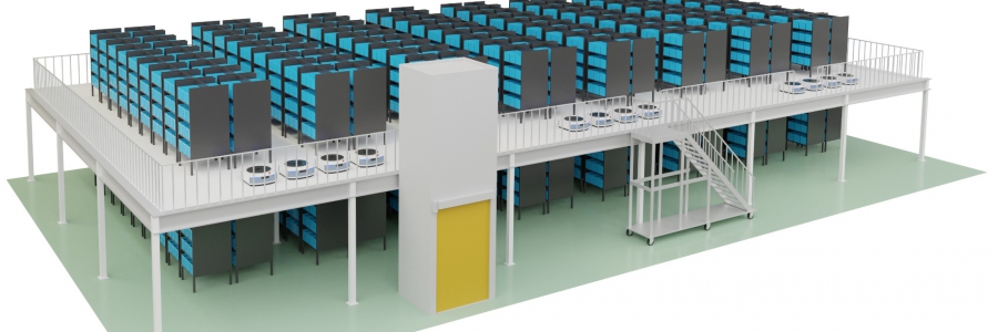 紙上物流展に『メザニン オートピッキングシステム』を出展しました