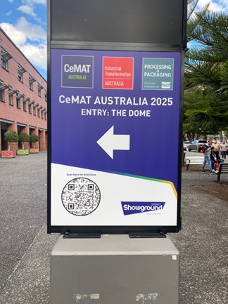 CeMAT Australia 2025 展示会場の様子