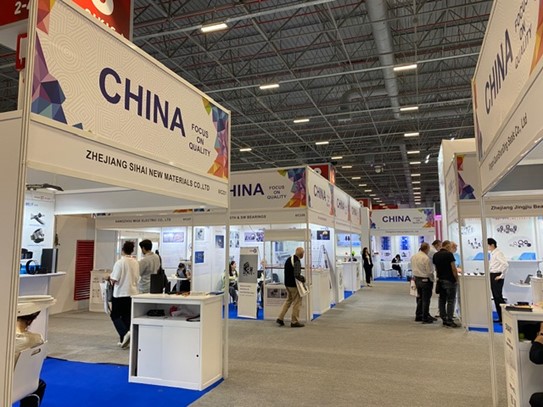 WIN Eurasia 2025 中国パビリオンの様子